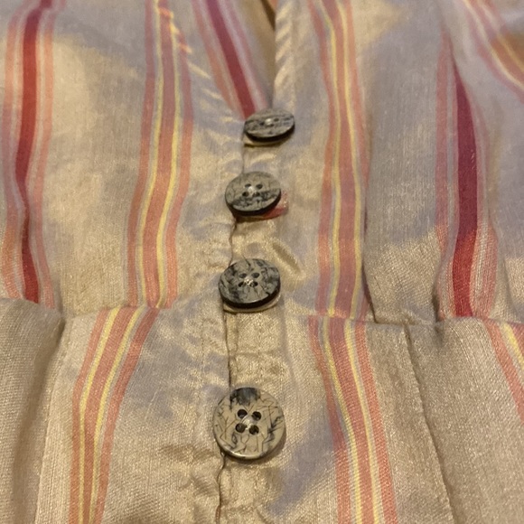 Joie Striped Button Front Dress 💕🤍⭐️ - Picture 5 of 8